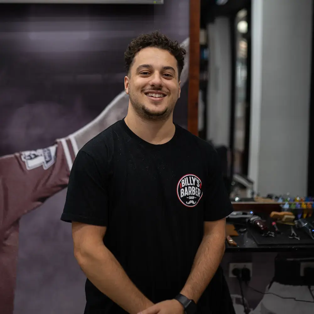 Come see Timmy at Billy's Barbershop